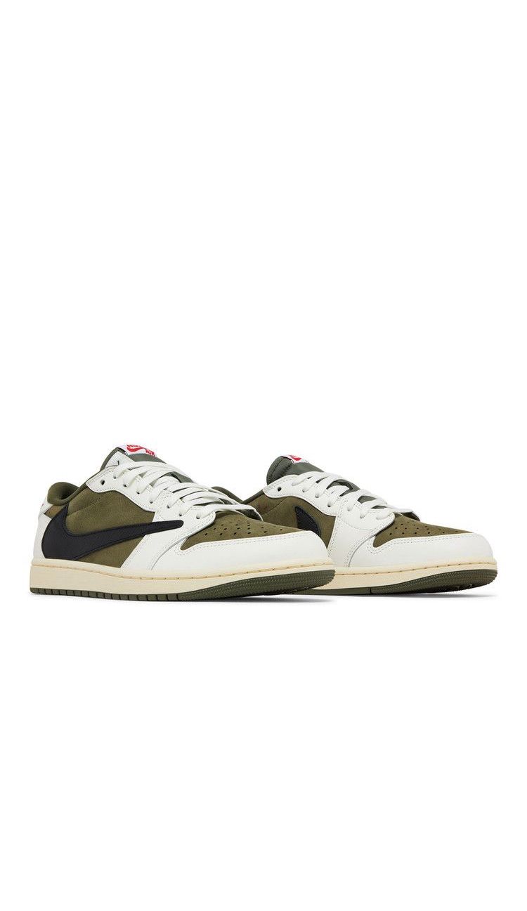 Travis Scott x Air Jordan 1 Retro Low OG SP 'Reverse Olive