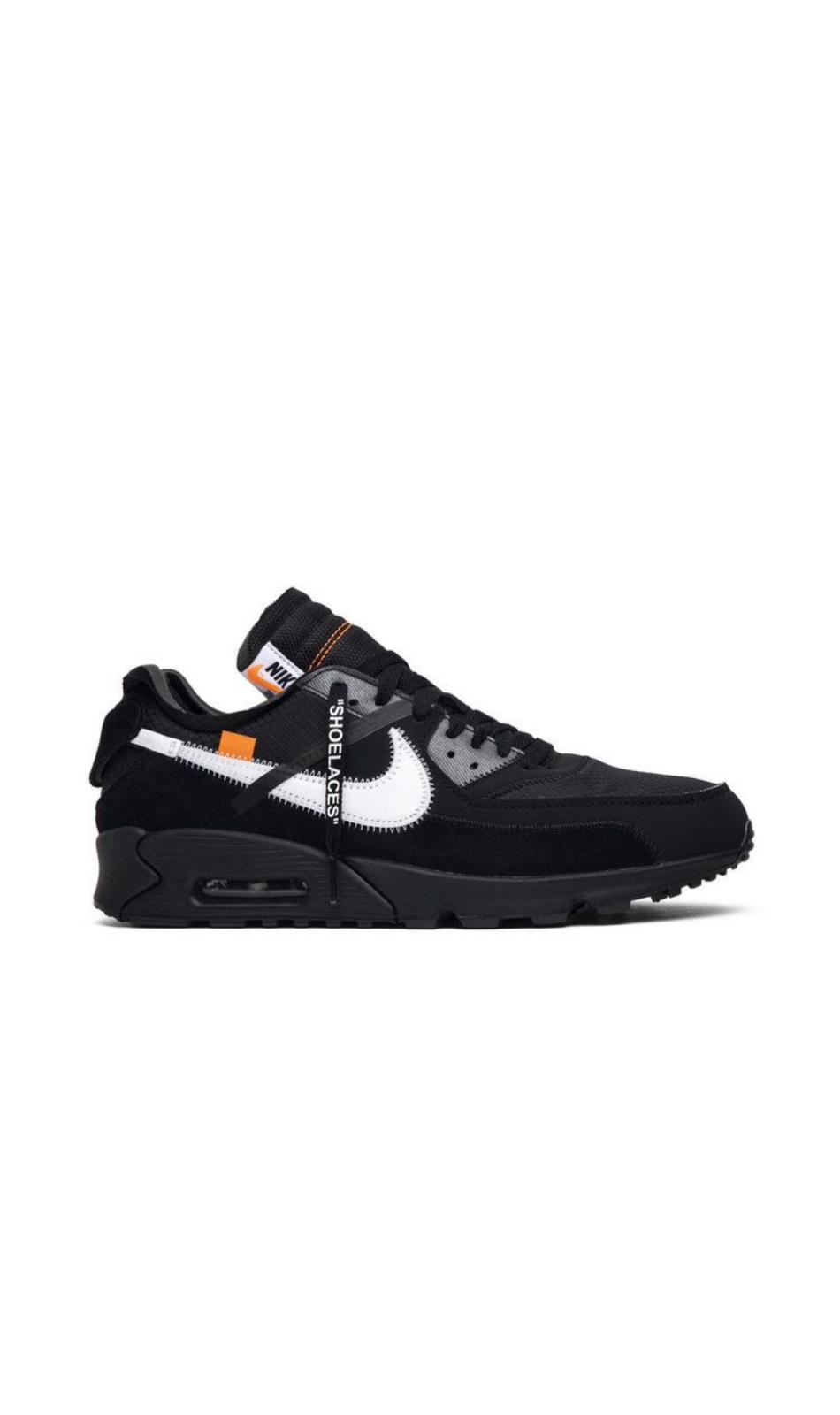 Off-White x Nike Air Max 90 'Black'