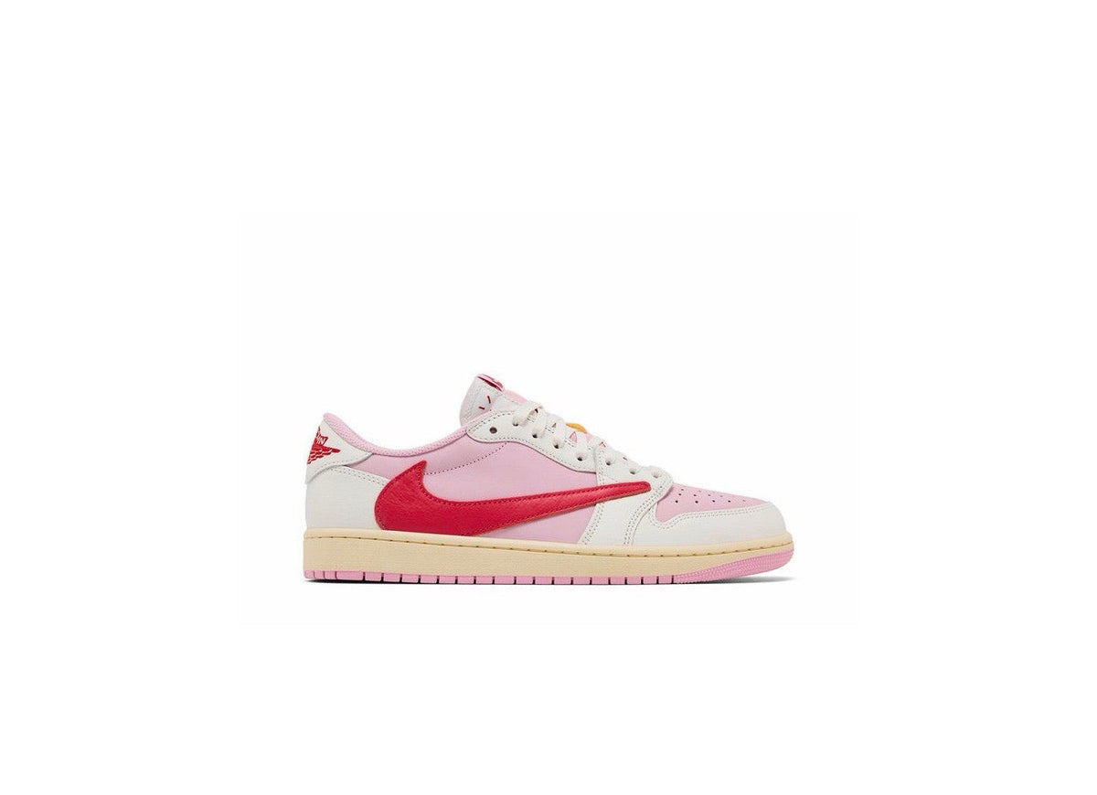 Travis Scott x Air Jordan 1 Retro
Low OG 'Sail Tropical Pink'