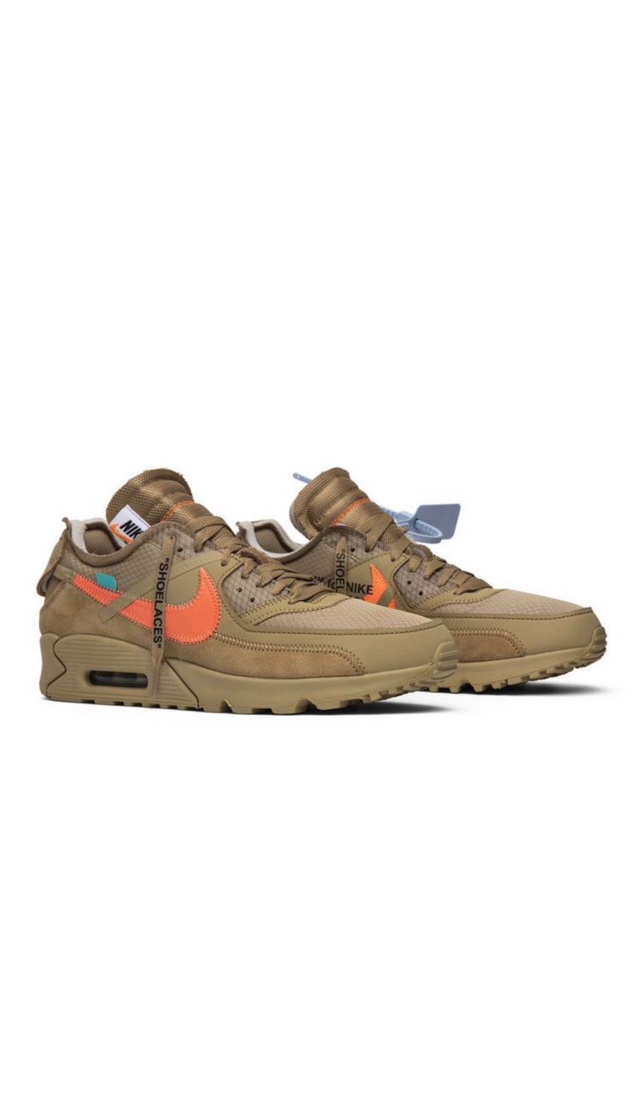 Off-White x Nike Air Max 90 'Desert Ore'