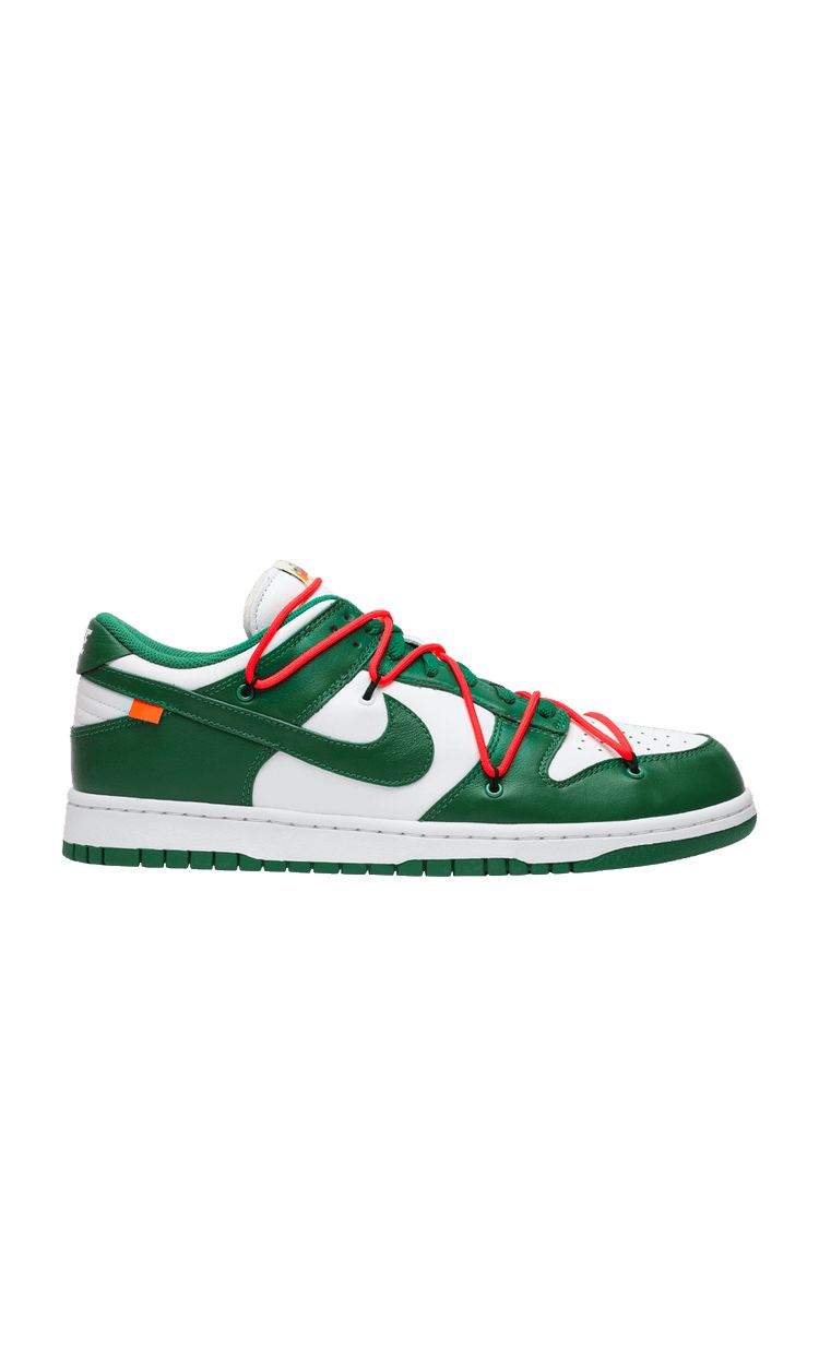 Off-White x Nike Dunk Low 'Pine Green'